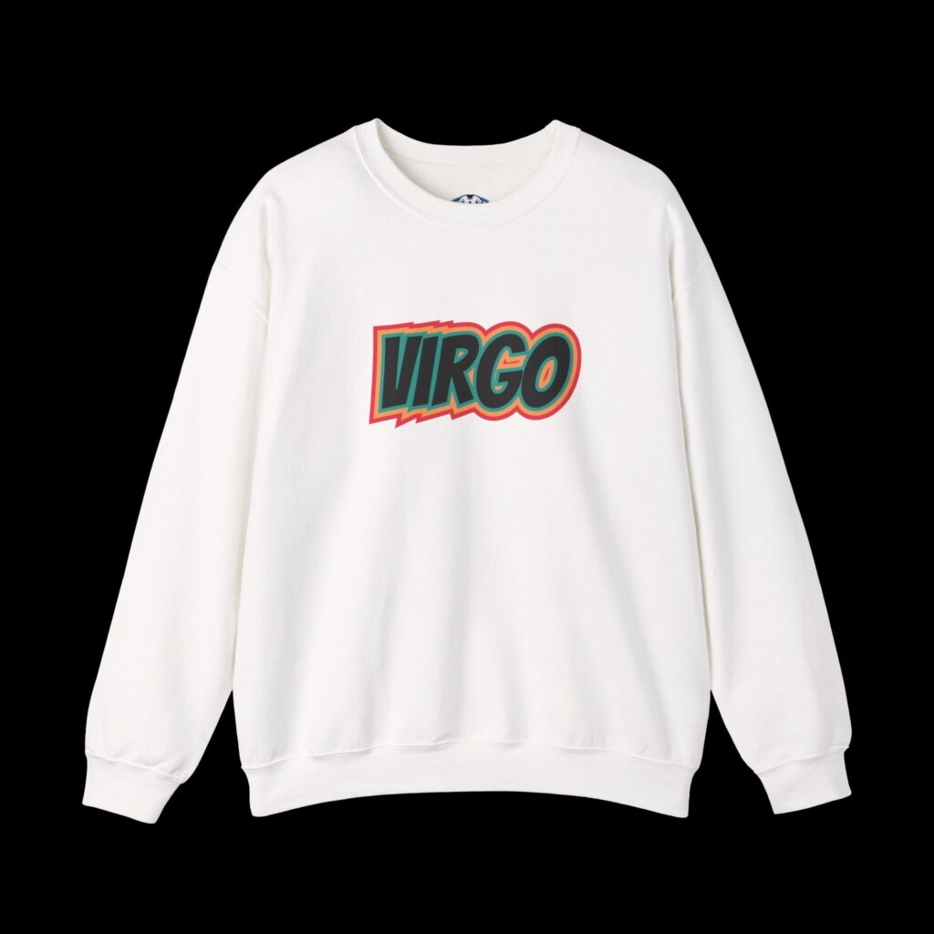 Virgo Unisex Heavy Blend™ Crewneck Sweatshirt - Zodiac Sign Fashion