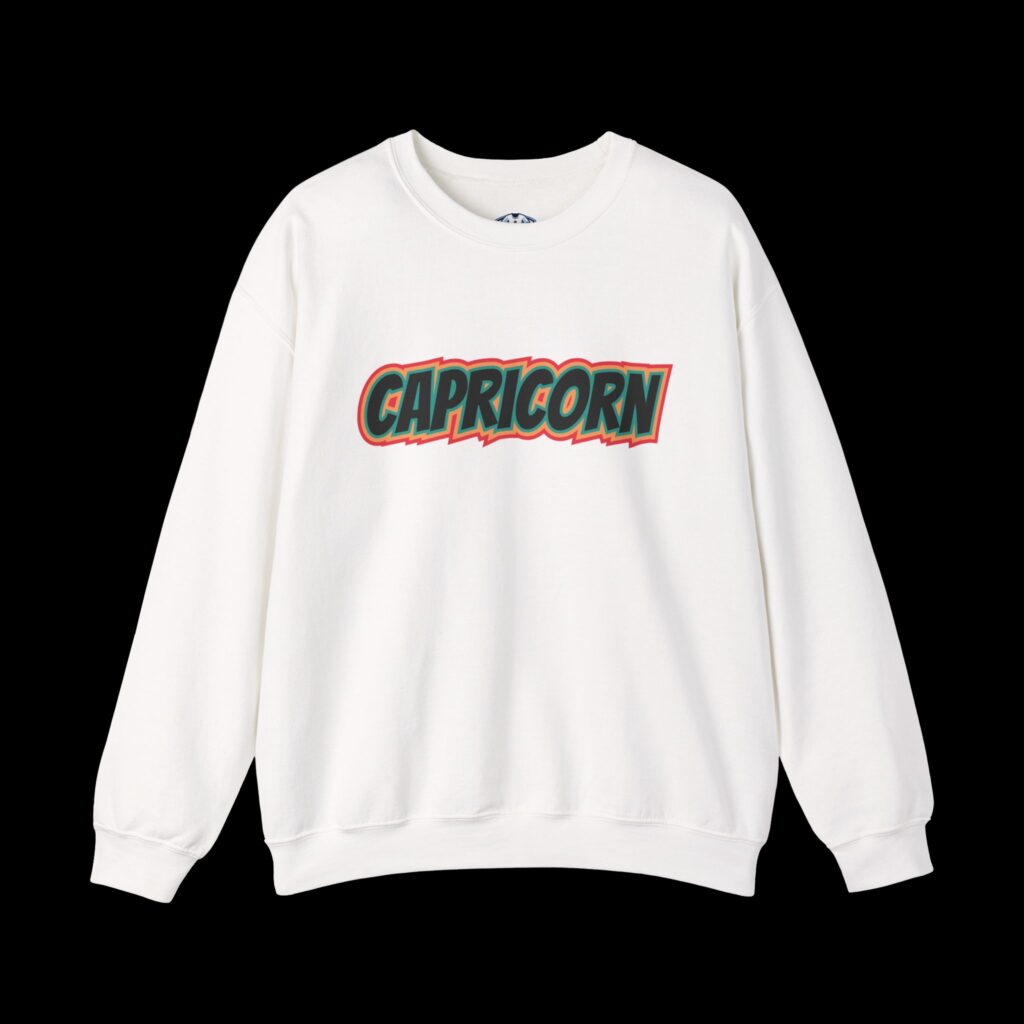 Capricorn Unisex Crewneck Sweatshirt - Cozy Zodiac Apparel