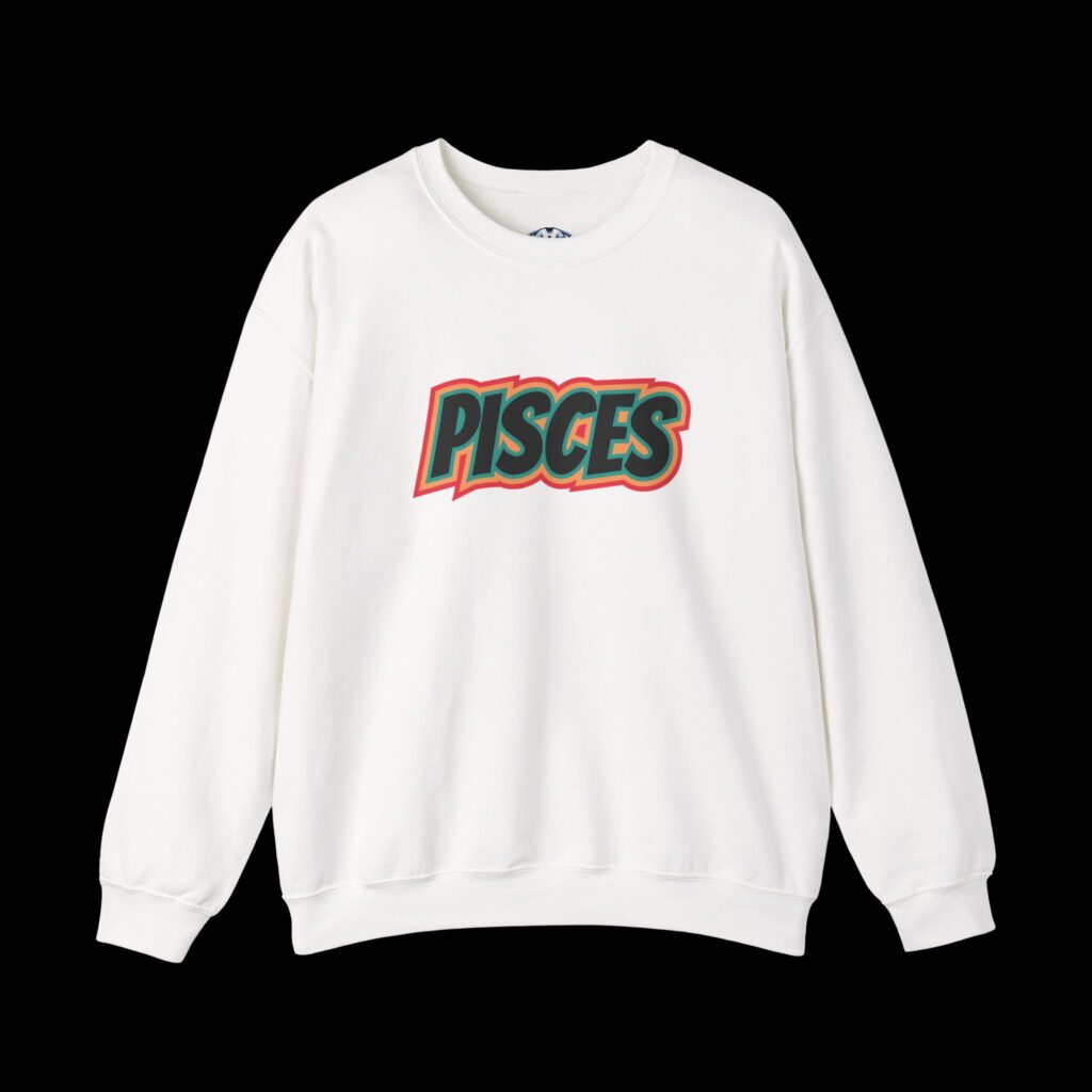 Pisces Unisex Crewneck Sweatshirt - Astrology Zodiac Sign Apparel