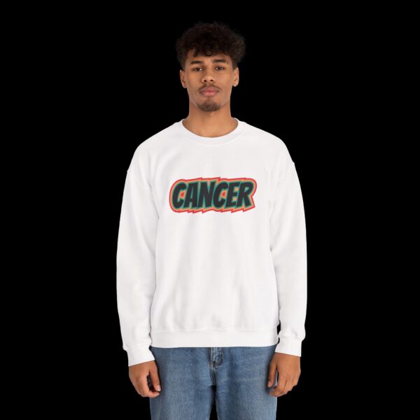 Cancer Graphic Unisex Crewneck Sweatshirt - Zodiac Astrology Apparel - Image 5