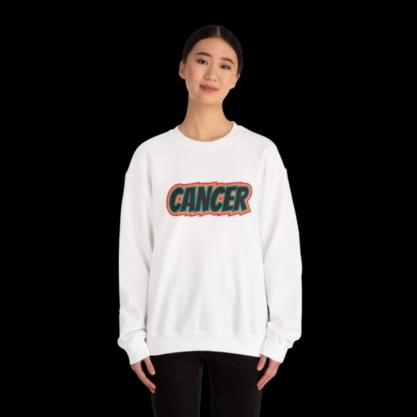 Cancer Graphic Unisex Crewneck Sweatshirt - Zodiac Astrology Apparel - Image 4