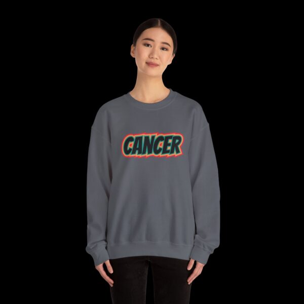 Cancer Graphic Unisex Crewneck Sweatshirt - Zodiac Astrology Apparel - Image 14