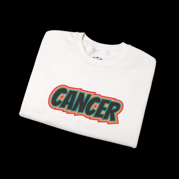 Cancer Graphic Unisex Crewneck Sweatshirt - Zodiac Astrology Apparel - Image 3
